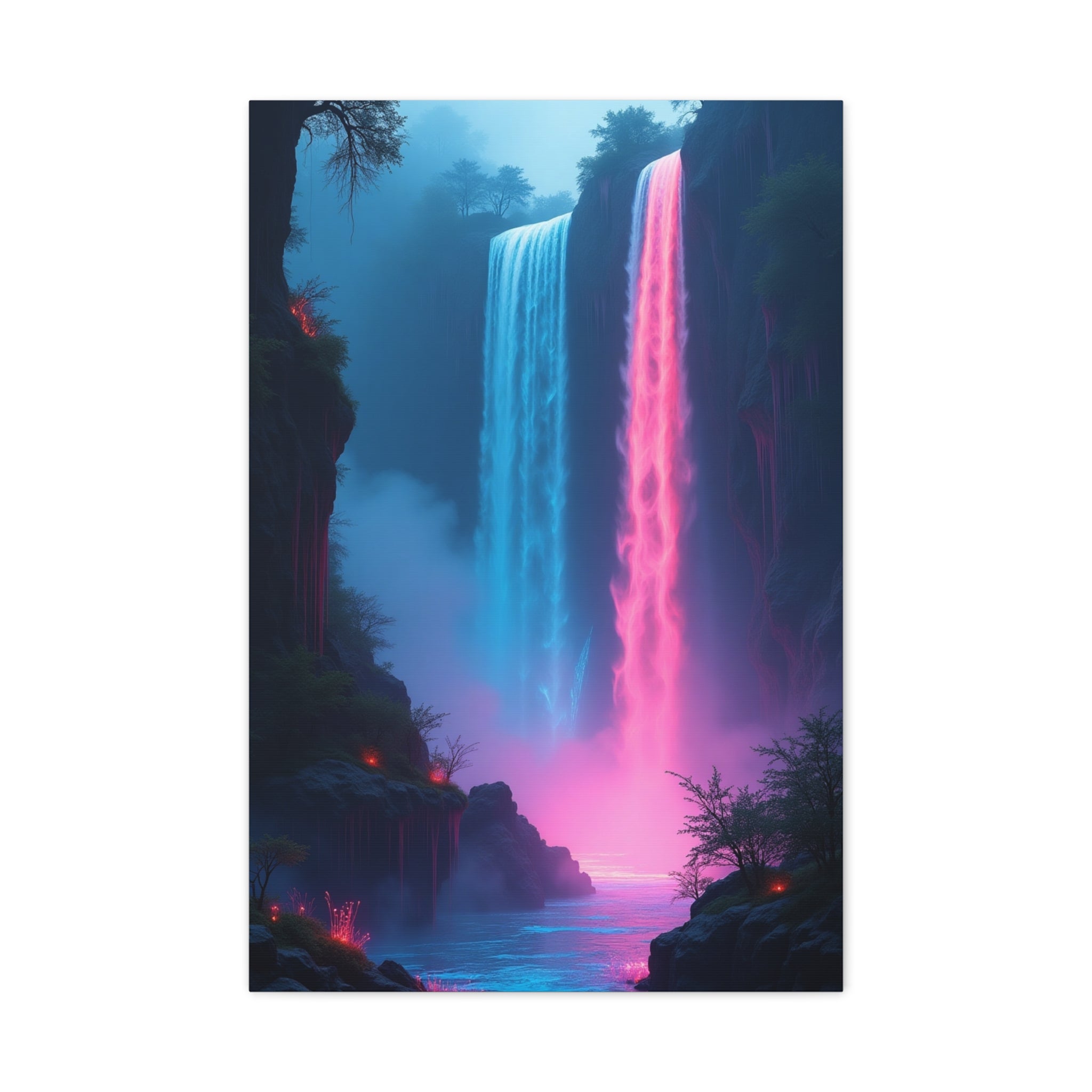 Les cascades mirages