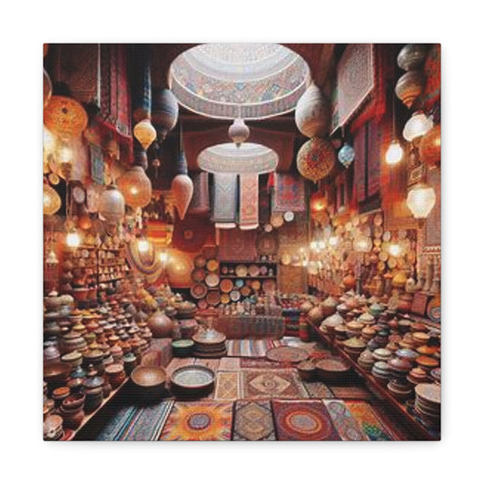 Intérieur du marché oriental